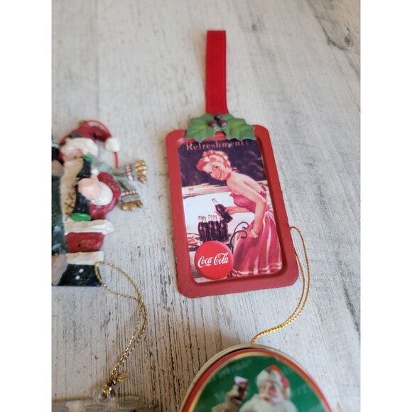 Vintage coke bottle Santa Claus stalking variety unique set decor - Picture 5 of 8
